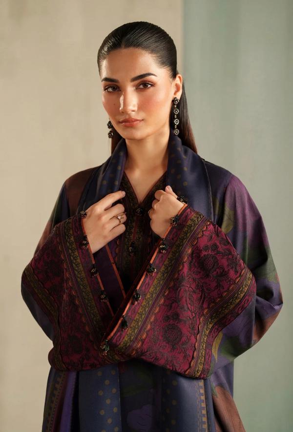 BAROQUE-EMBROIDERED VISCOSE SF-4325 photo 1