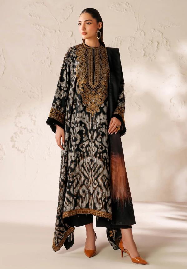BAROQUE-EMBROIDERED VISCOSE SILK SF-4289 photo 2