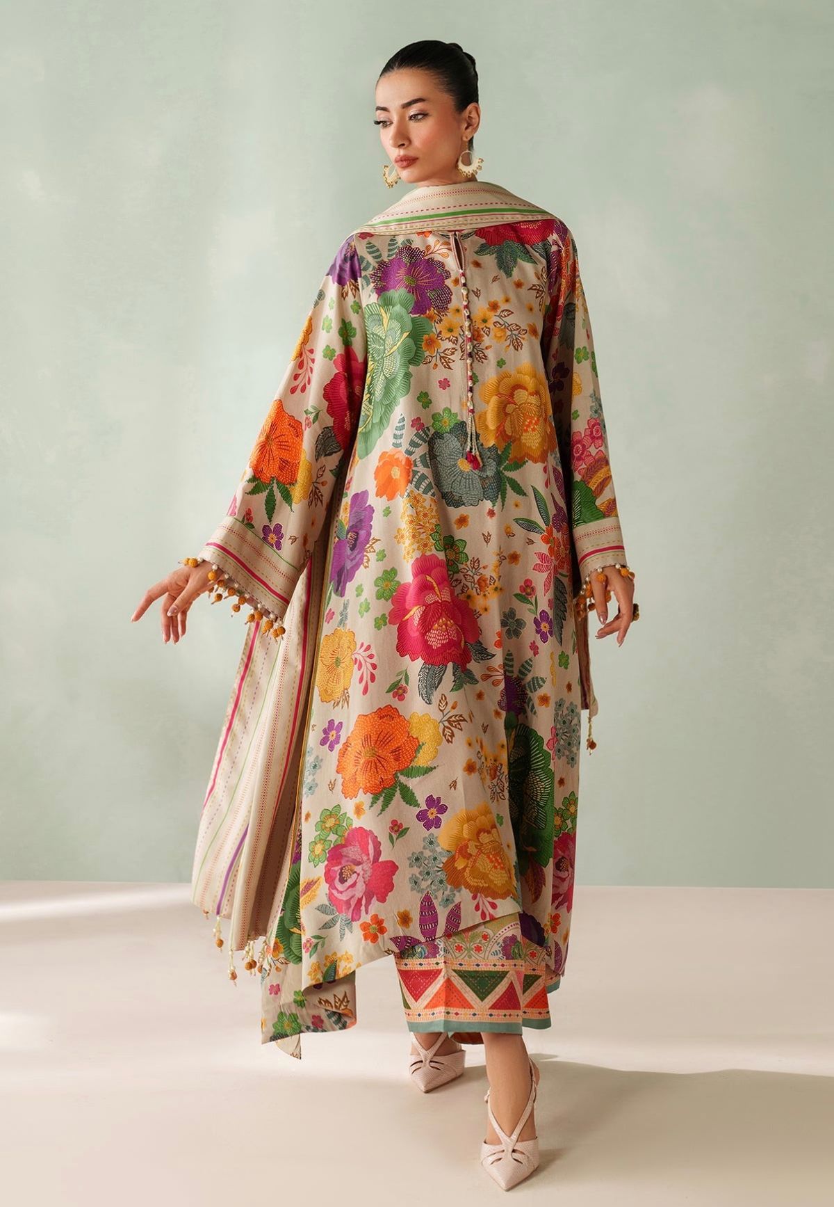 BAROQUE-DIGITAL PRINTED VISCOSE SF-4296 photo 2