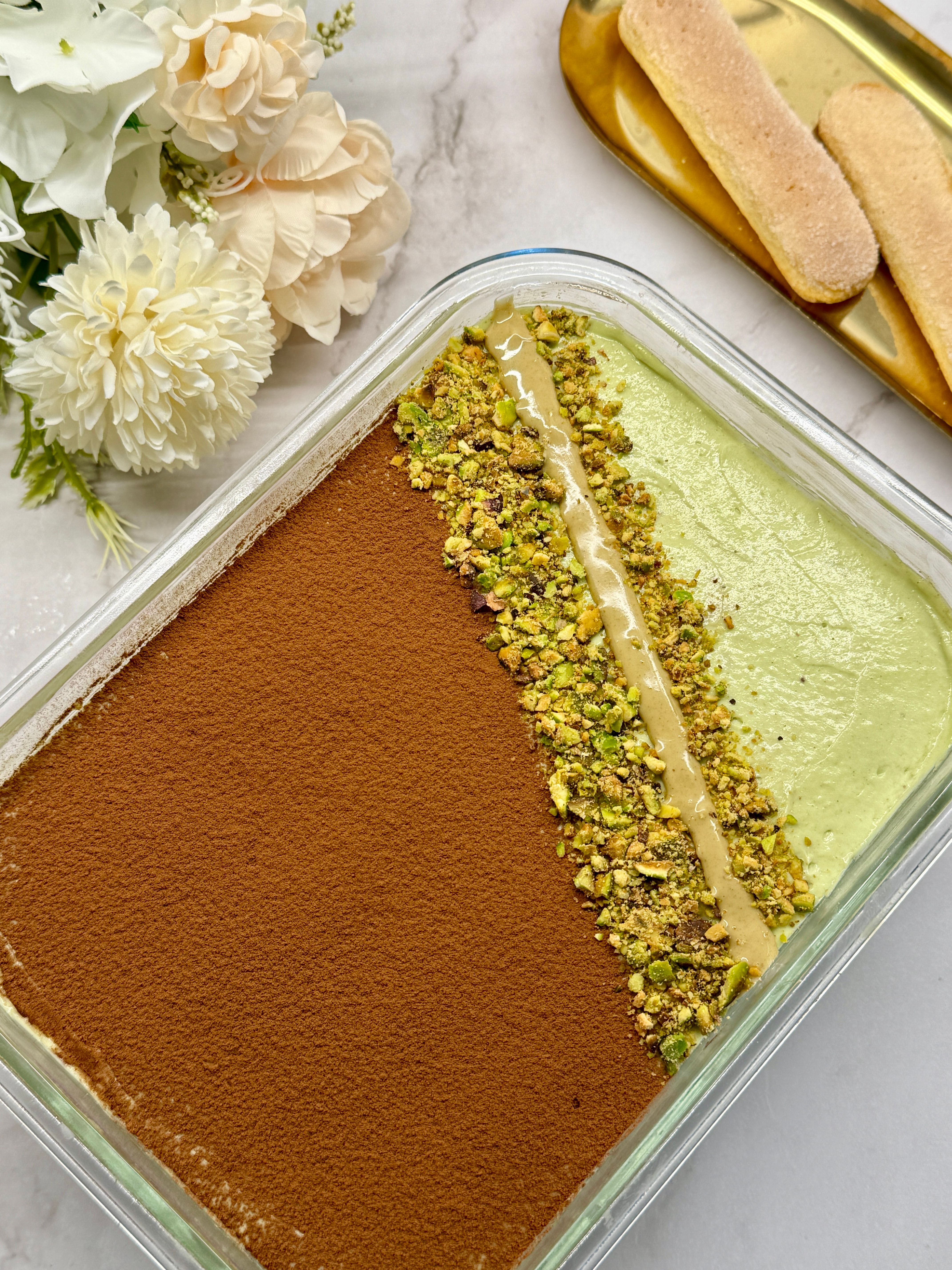 Pistachio Tiramisu