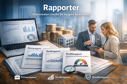 Dokumentert innsikt og strukturert beslutningsgrunnlag for risikovurdering.