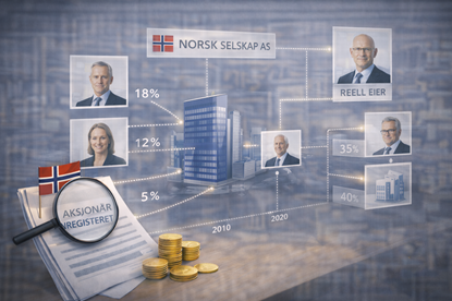 Full oversikt over aksjonærer, eiere og eierskapsstrukturer i norske selskaper.