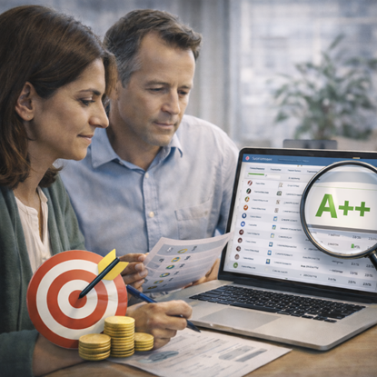 Kvalitetssikret B2B-leadsgenerering basert på økonomi, rating og betalingsrisiko – finn de mest lønnsomme kundene før salgsarbeidet starter.