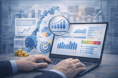 Statistikk og markedsinnsikt basert på oppdaterte data fra norsk næringsliv.
