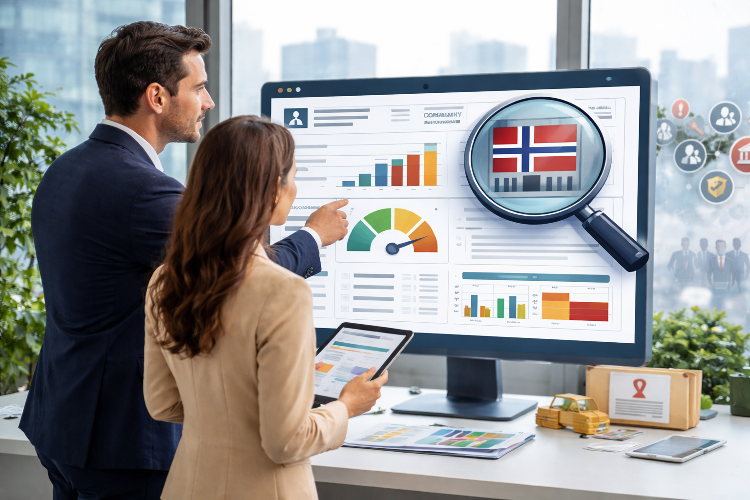 Strukturert firmainformasjon som støtter kredittvurdering og risikostyring.