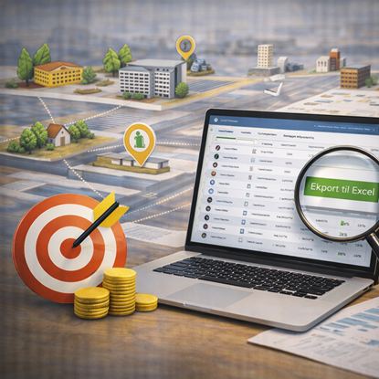 Målrettet utvalg av bedrifter basert på presise kriterier – klar for effektiv prospektering og analyse.