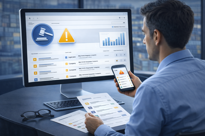 Tidlig identifisering av juridisk risiko gjennom domstolsdata.