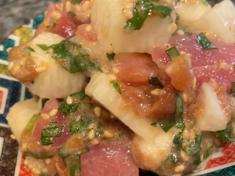 Tuna & Nagaimo with Ume Plum Tartar