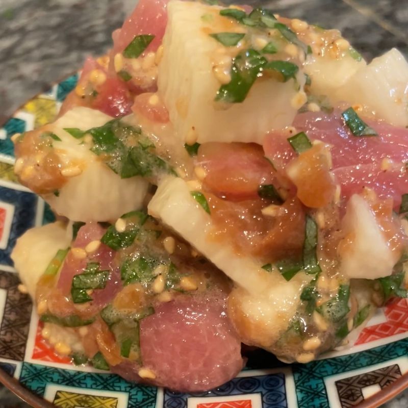 Tuna & Nagaimo with Ume Plum Tartar