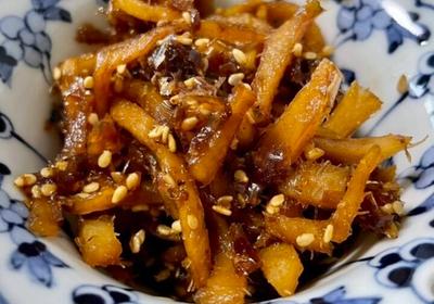 생강 쓰쿠다니 – 간장 조림 생강