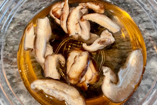 Dried shiitake mushrooms