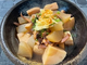 Simmered Squid, Daikon Radish and Bamboo Shoots