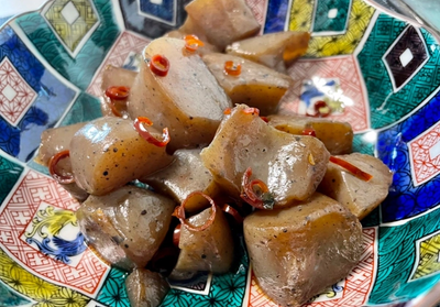 매콤한 곤약볶음