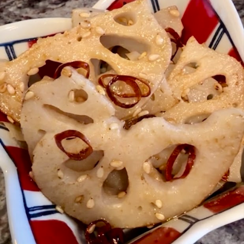 Crispy Japanese Lotus Root Stir Fry