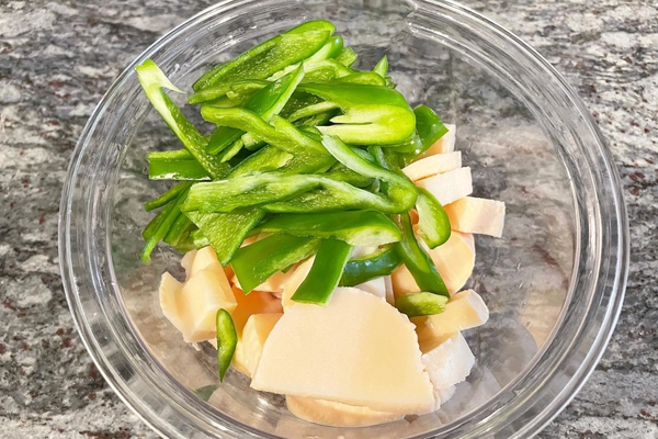 Pork, Green Pepper and Bamboo Shoot Stir Fry