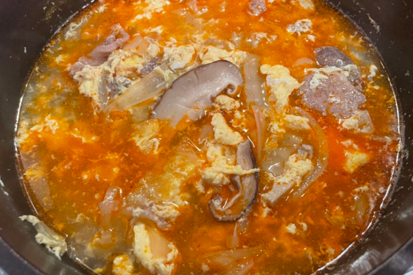 Korean Spicy Beef Soup