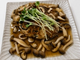 Hijiki Tofu Hamburg Steaks with Mushroom  Sauce