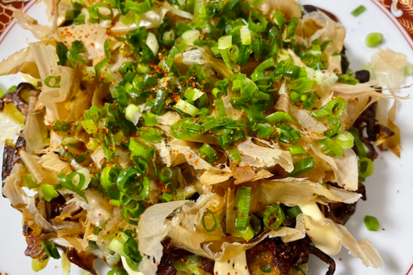 Japanese Green Onion Pancake