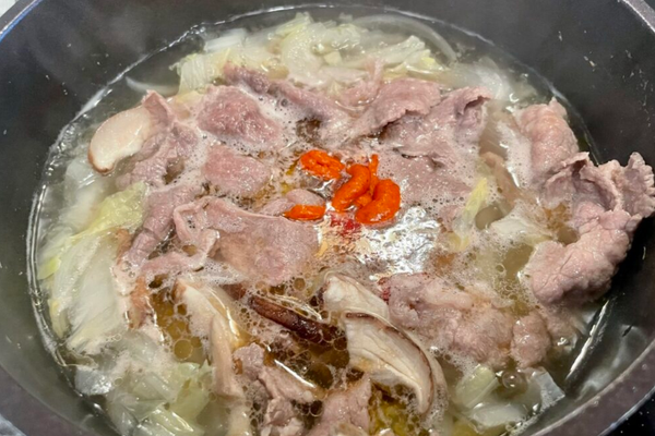 Korean Spicy Beef Soup