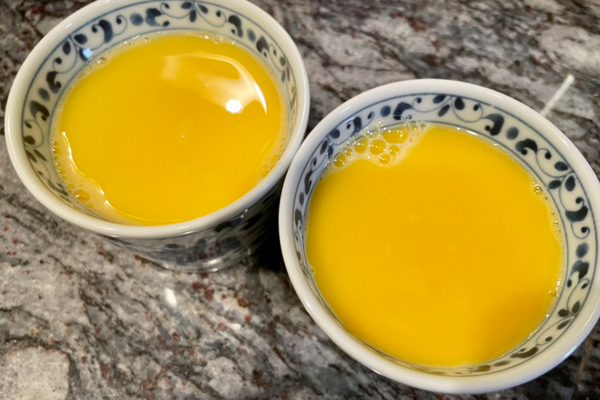 Ume Chawanmushi: Japanese Steamed Egg Custard with Pickled Plum