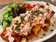 Saumon frit croustillant, sauce tartare au shibazuke