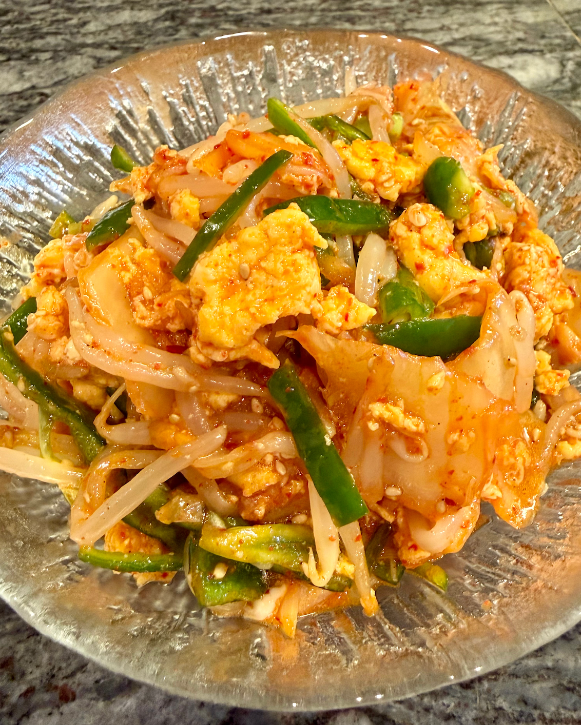 Kimchi Egg Bean Sprout Namul