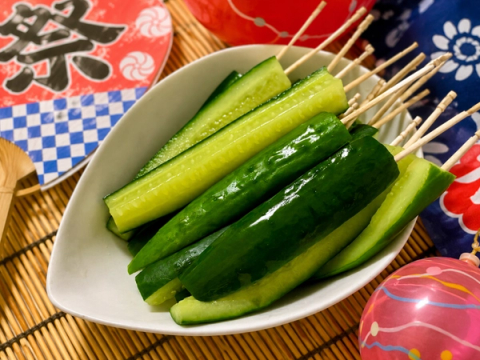 Japanese Festival Cucumbers