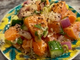 Salmon black pepper tartar