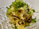 Creamy Potato Salad with Takuan, Cream Cheese, and Salted Kelp