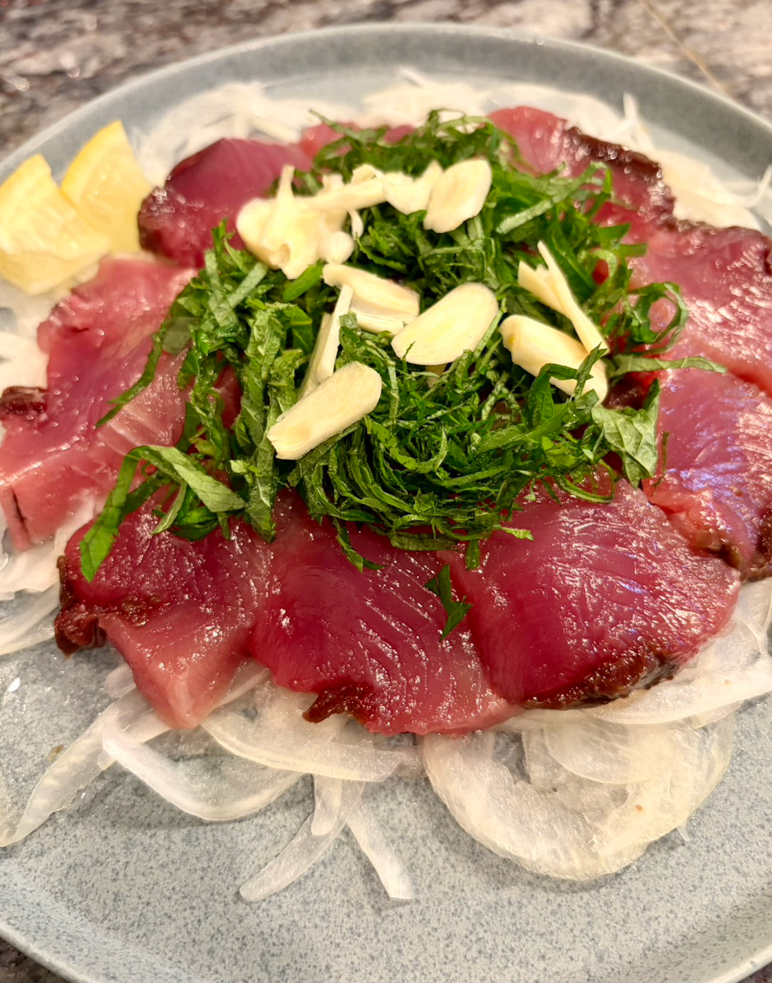 Bonito (Skipjack Tuna) Tataki