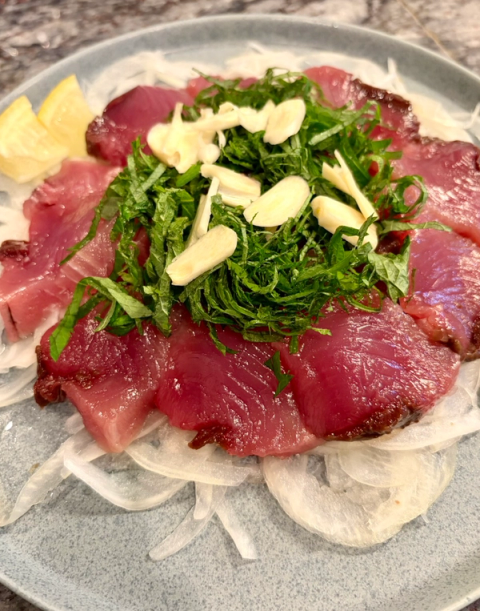 Bonito (Skipjack Tuna) Tataki