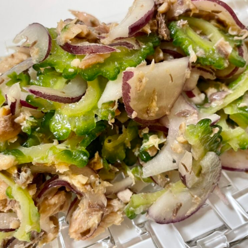Bitter Melon and Mackerel Ethnic Salad