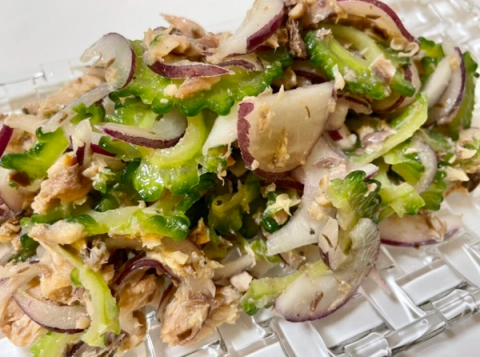 Bitter Melon and Mackerel Ethnic Salad