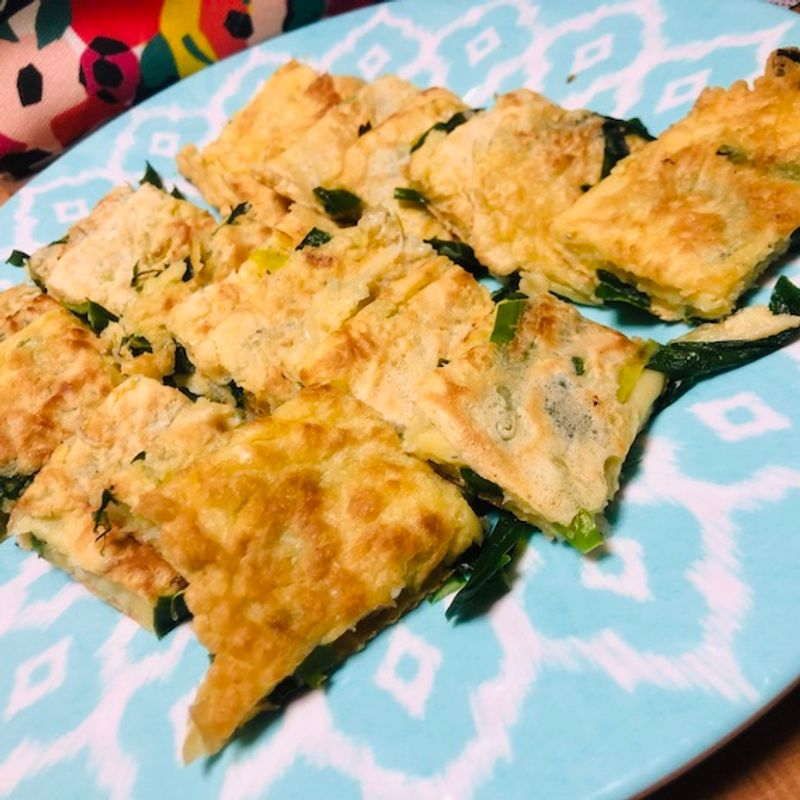 Simple Korean Pancake (Chijimi)