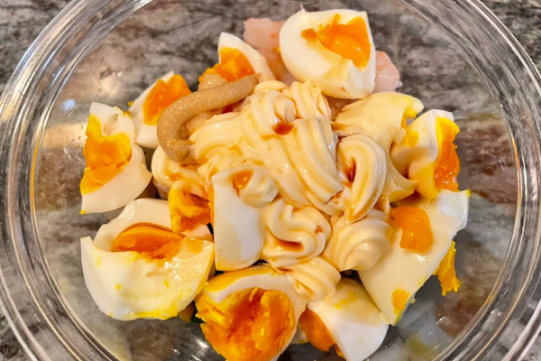 Mayonnaise and Japanese Mustard