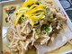 Pan Seared Mackerel with Yuzu Ponzu Mushroom and Grated Daikon Relish