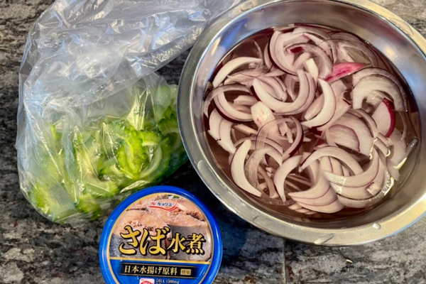 Bitter Melon and Mackerel Ethnic Salad