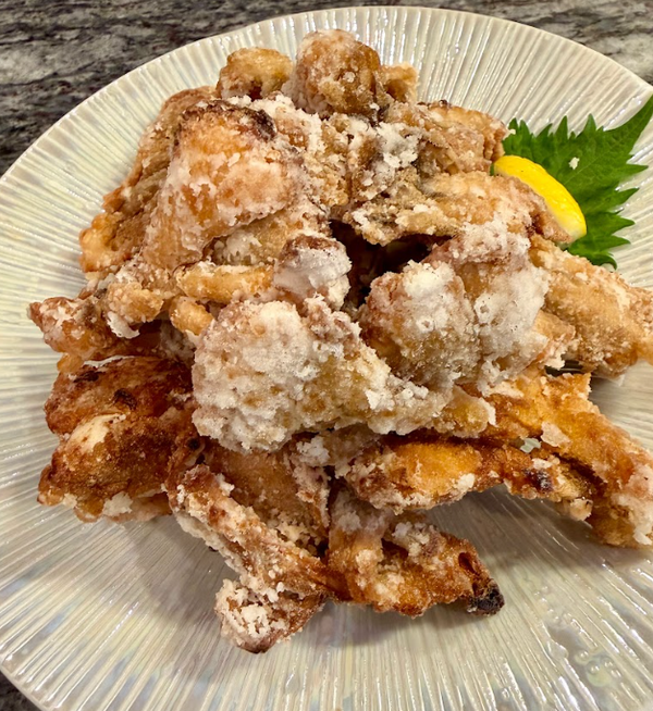 Karaage crujiente y adictivo de maitake