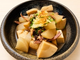 Simmered Squid, Daikon Radish and Bamboo Shoots