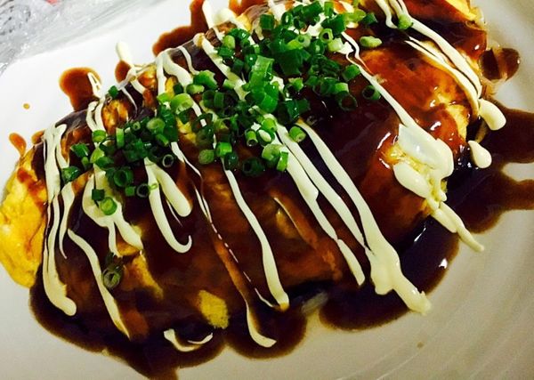 Tonpeiyaki with Bean Sprouts & Cabbage