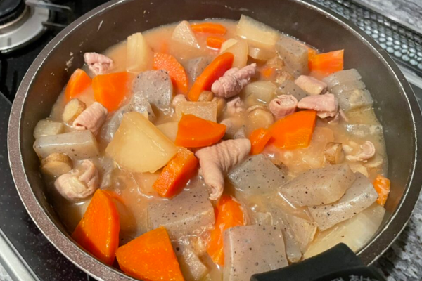 Japanese Miso Simmered Pork Offal
