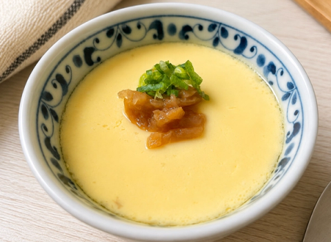 Ume Chawanmushi: Japanese Steamed Egg Custard with Pickled Plum