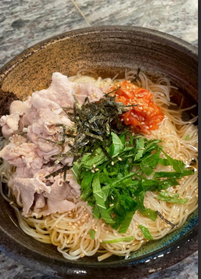 Beat the Heat with Pork & Kimchi Somen