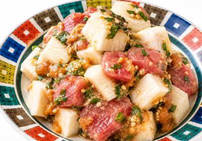 Tuna & Nagaimo with Ume Plum Tartar