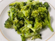 Tender Braised Broccoli with Garlic and Olive Oil