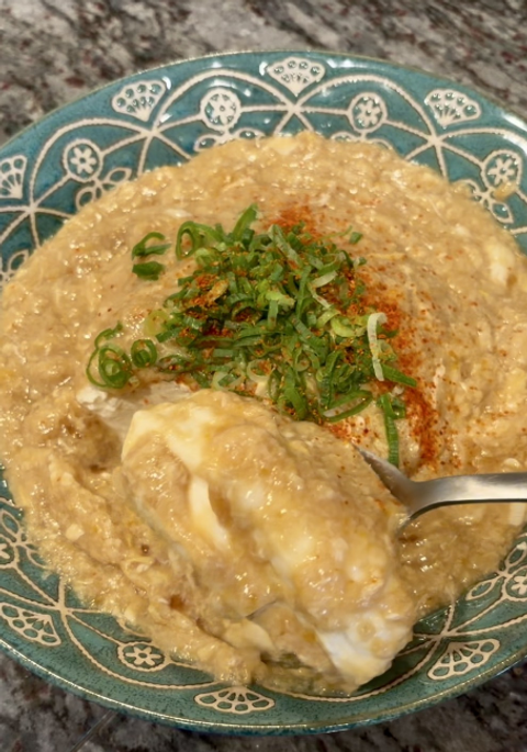 Tofu with Silky Egg Sauce