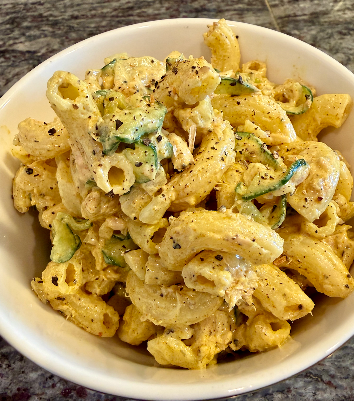Curry Macaroni Salad