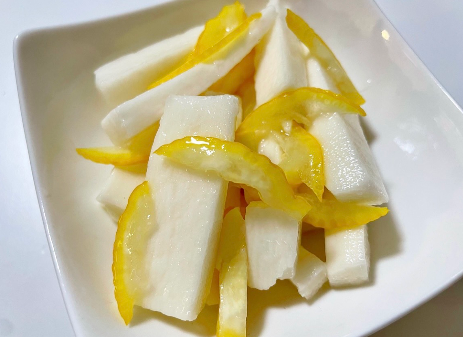 Yuzu Marinated Japanese Yam