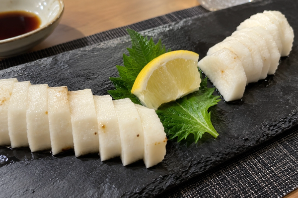 Nagaimo mariné au wasabi
