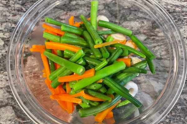 Sesame Mayo Chikuwa and Green Bean Salad